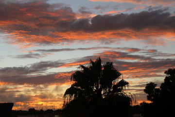 atardecer