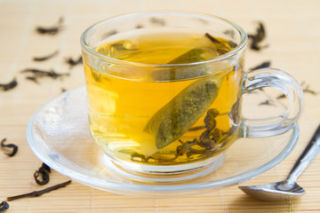 Hot tea is healthy and popular worldwide