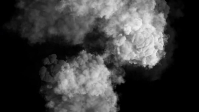 4k Abstract smoke powerful gas cloud power smog firework steam energy,hot fire burning mist fog microbe virus fume germ background.