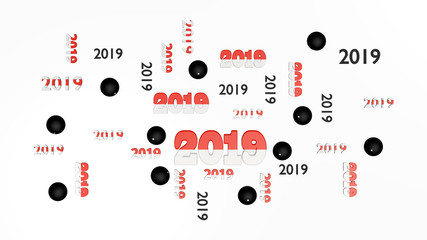 Top View of Several Pala 2019 Designs with Some Pelote balls