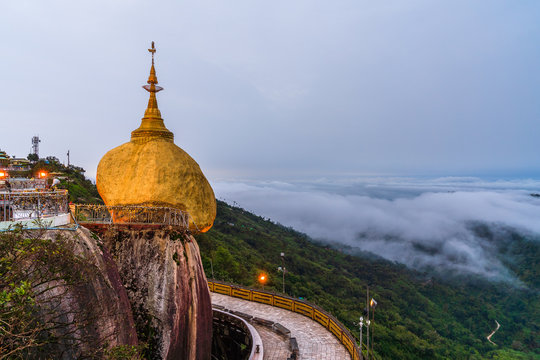 Kyaiktiyo Pagoda ,Myanmar