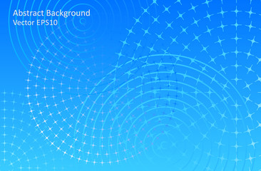 Fototapeta premium Blue abstract vector background