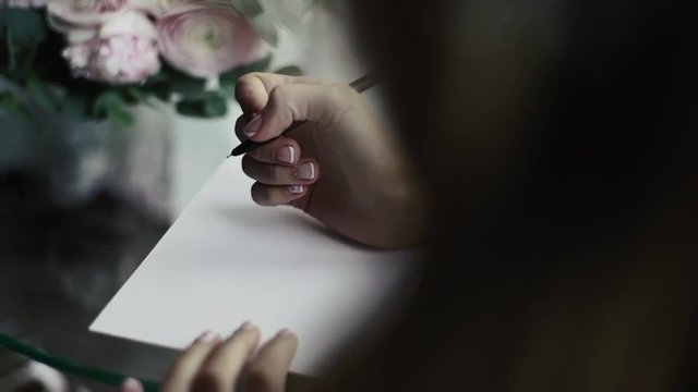 Writing a letter