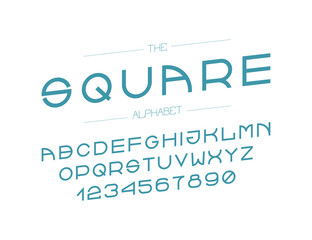 The modern line font for great headlines