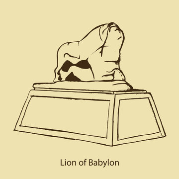 Lion of Babylon, babil, Iraq