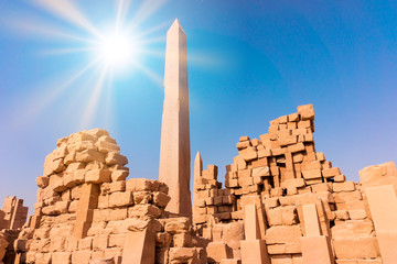 Egypt, Luxor  obelisk
