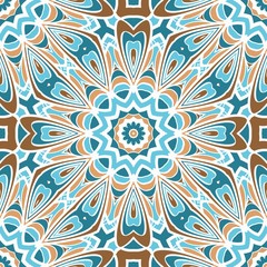 Art-deco floral pattern. Seamless. vector illustration. For invitation wedding, valentine's, background, wallpaper