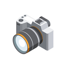 Digital Photo Camera 3D isometric