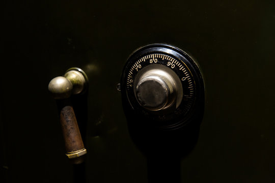  image of steel safe dial lock