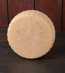 mature caciotta cheese