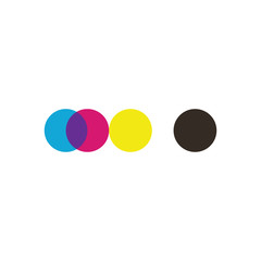 Four circle logo design