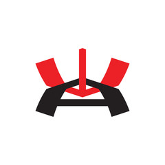 WA letter logo vector