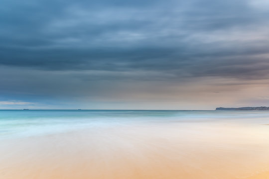 Overcast Morning Seascape