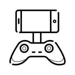 Game controller for smartphone or tablet