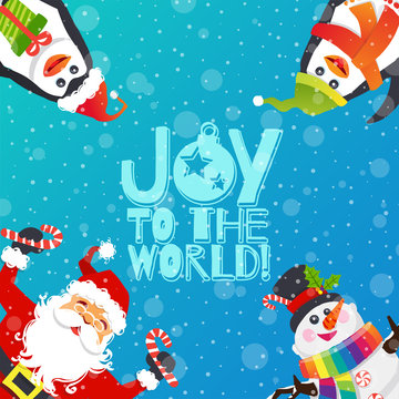 Joy to the World Christmas Characters
