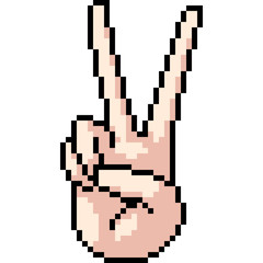 vector pixel art cheer up