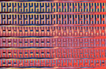 Abstract Design, Creativity Background of Geometric tiled Colorful Texture with beautiful colors