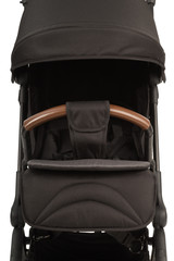 Fototapeta premium A stroller on a white background, modern design.