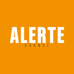 alerte orange
