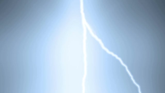 Lightning bolts animation