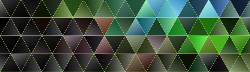 Low-Poly triangular background