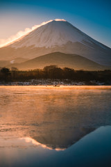 Mt.Fuji in sunrise scene
