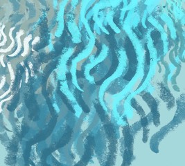 Abstract painting on canvas. Hand made art. Colorful texture. Modern artwork. Strokes of fat paint. Brushstrokes. Contemporary art. Artistic background image.