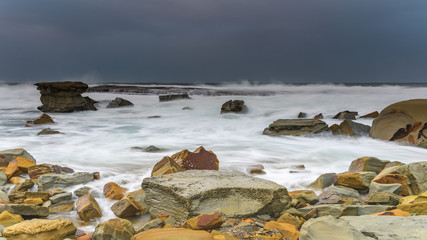 Whitewash - Rocky Seascape
