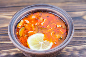 Russian soup - saltwort