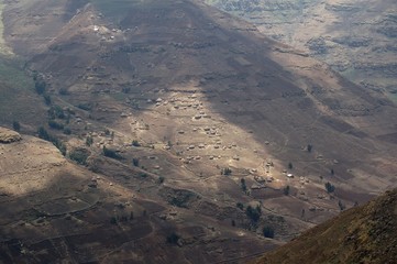 Fototapeta na wymiar Ethiopie - Montagne Siemen