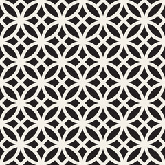 Vector seamless pattern. Modern stylish abstract texture. Repeating geometric tiles..