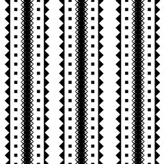 Geometric seamless pattern. Abstract line geometry decor wallpaper. Retro fabric design.