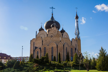 Orthodox church of the Holy Spirit  in Bialystok, Podlaskie, Poland