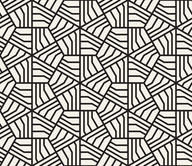 Vector seamless pattern. Modern stylish abstract texture. Repeating geometric tiles