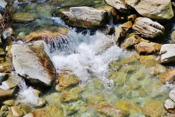 Wildbach im Tessin