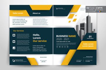 Abstract vector modern/ flyer design / brochure design template / annual report /book cover / corporate identity template /in an A4 page