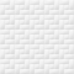 White seamless geometric pattern. Vector tiles background.