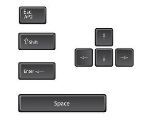 Main Keyboard Keys 