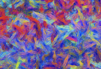 Abstract texture background. Art wallpaper. Colorful digital painting design. Stock. Big size watercolor and oil mix pictorial art.