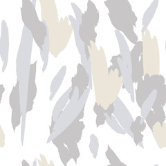 Military camouflage texture with trees, branches, grass and watercolor stains