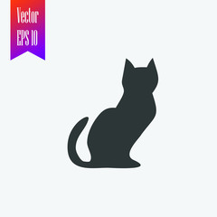 cat icon vector