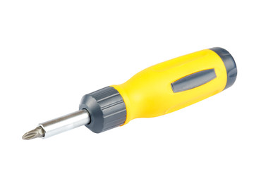 Screwdriver universal isolated on white background