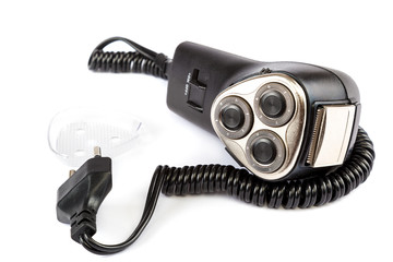 Electric shaver isolated on a white background