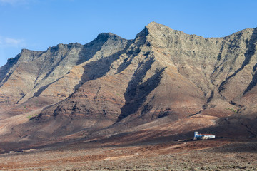 Fototapeta na wymiar Fantastic view of mountains range in Canary Islands, Spain. Travel destination