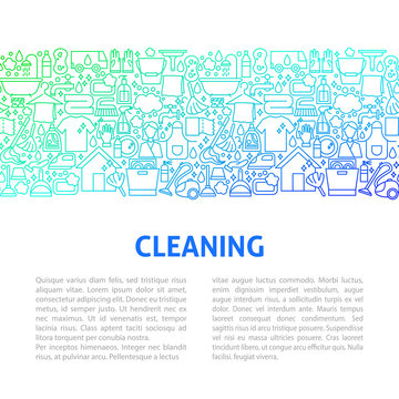 Cleaning Line Design Template