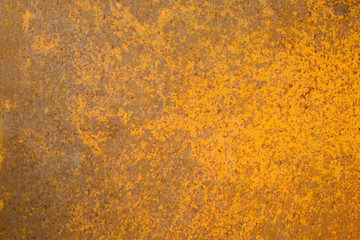 Steel yellow and rust for background  and texture