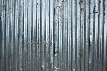 Fototapeta premium Corrugated metal texture or Galvanized iron steel background