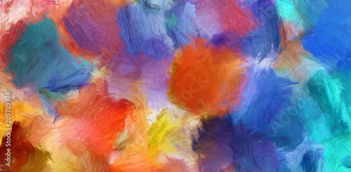 Abstract Art Background Soft Brushstrokes Of Paint Good