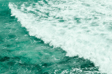 wave on the ocean. pastel color