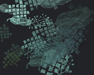 Abstract painting on canvas. Hand made art. Colorful texture. Modern artwork. Strokes of fat paint. Brushstrokes. Contemporary art. Artistic background image.